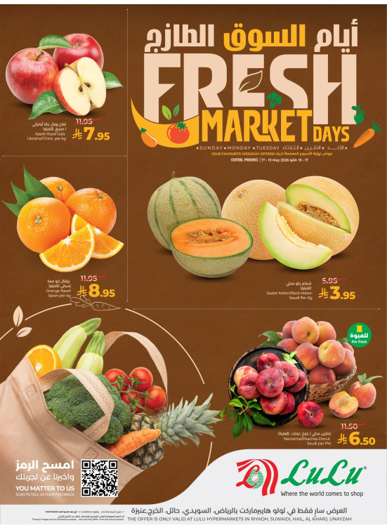 Fresh Market Days Deals - Central Region