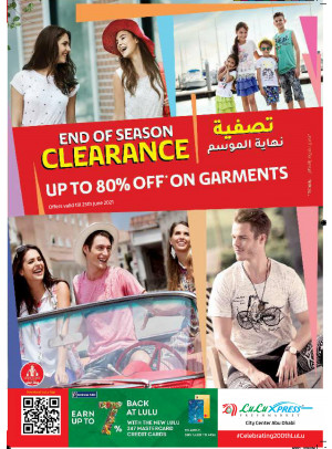 End Of Season Clearance - City Center, Abu Dhabi