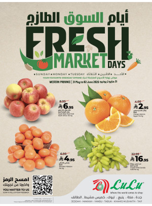 Fresh Market Days Deals - Western Region