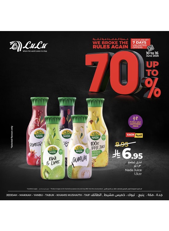 Discounts Up to 70%, Vol 7 - Western Region