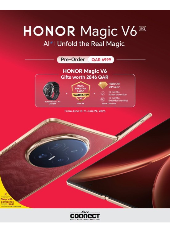 Pre-Order Now - Honor Magic V6 5G Smartphone