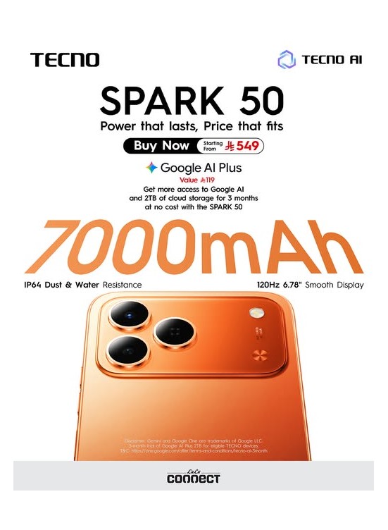 Available Now - ECNO Spark 50 Smart Phones