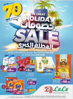 The Great Holiday Sale - Central Region