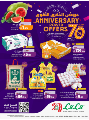 Anniversary Power Offers - Western Region