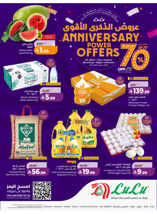 Anniversary Power Offers - Western Region