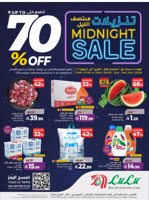 Midnight Sale - Central Region