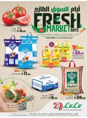 Fresh Market Days Deals - Central Region
