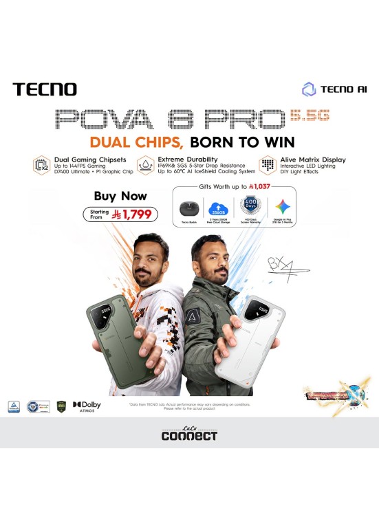 اشترِ الآن - الهاتف الذكي TECNO POVA 8 Pro 5G