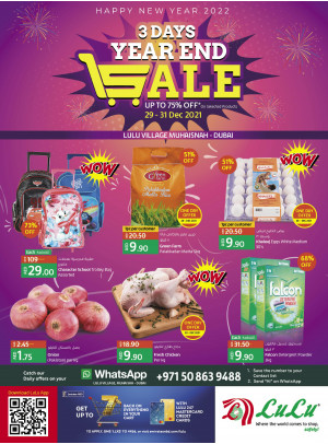 Year End Sale - Lulu Village, Dubai