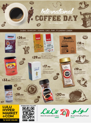 International Coffee Day - Dubai & Northern Emirates