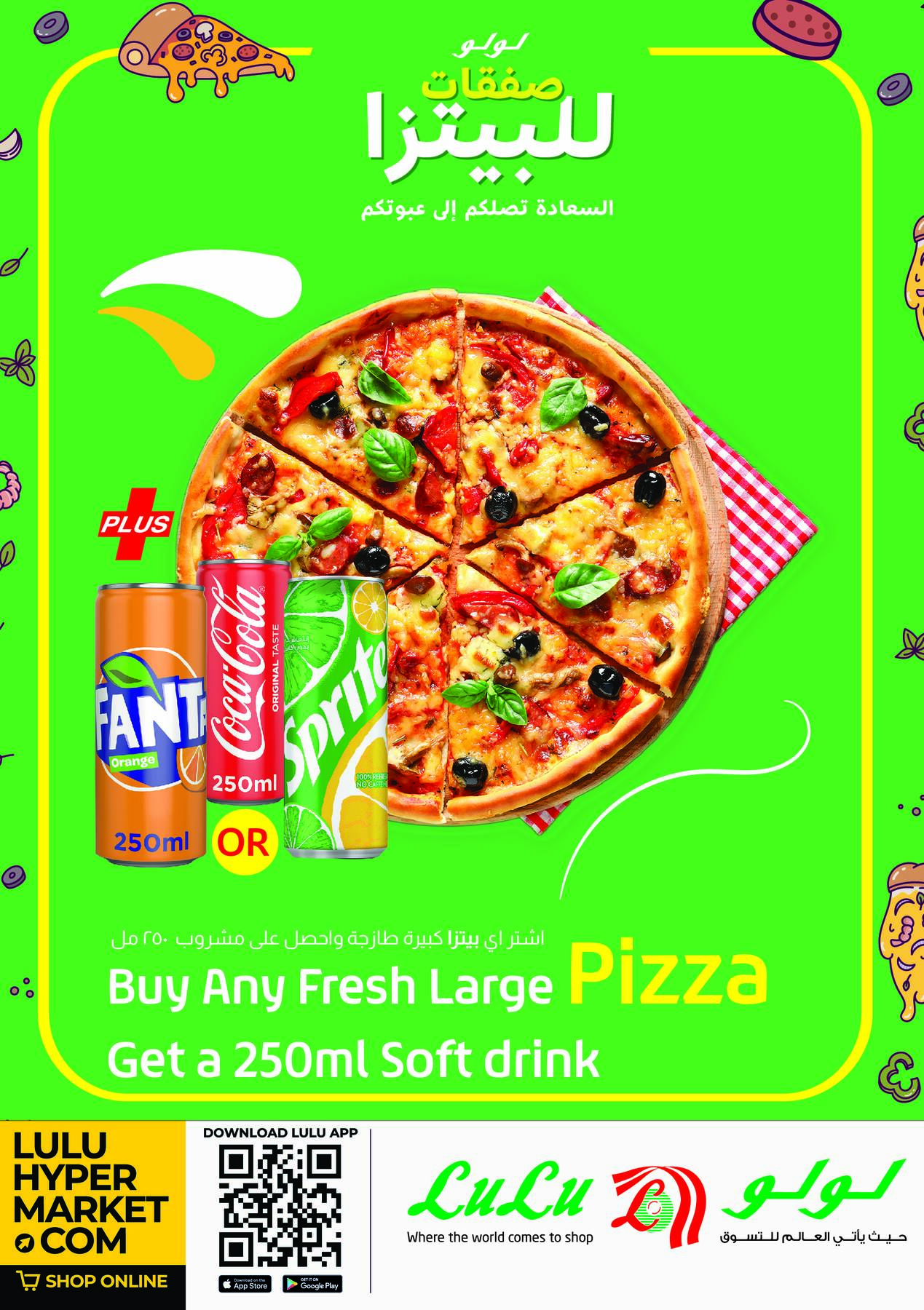 Pizza Deals from Lulu until 12th February Lulu Offers & Promotions