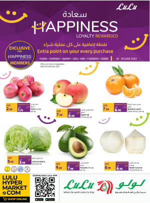 Happiness Offers - Dubai & Northern Emirates