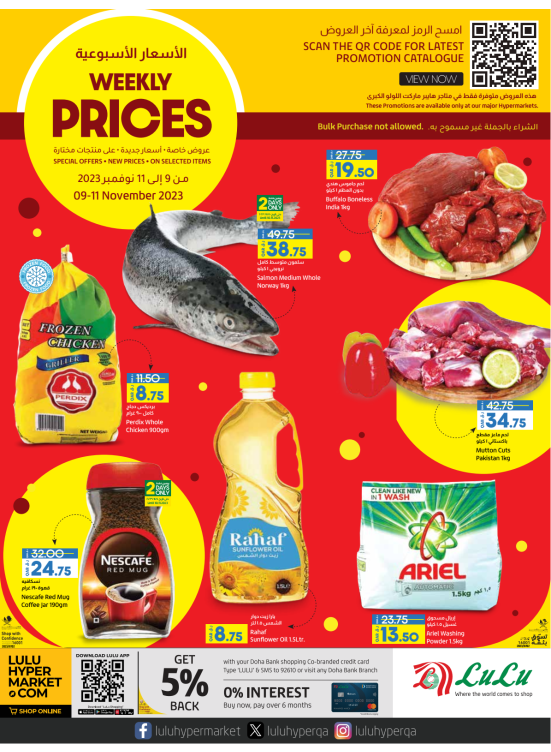 Weekly Prices
