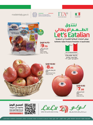 Let's Eatalian - Jeddah, Tabuk & Yanbu