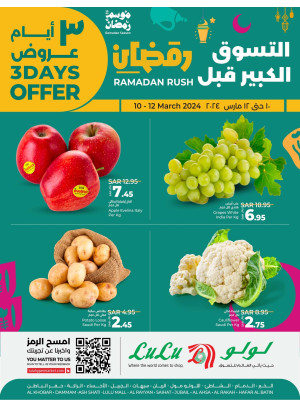 3 Days Rush Offers - Eastern Province