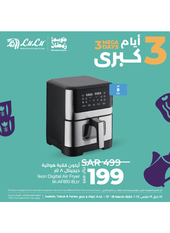 3 أيام كبرى، العدد السادس - جدة، تبوك وينبع