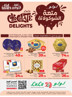 Chocolate Delights Offers - Eastern Province