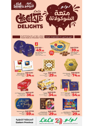 Chocolate Delights Offers, Vol 2 - Eastern Province