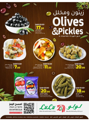 Olives & Pickles Offers - Eastern Province