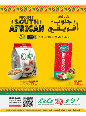 Proudly South African - Jeddah, Tabuk & Yanbu