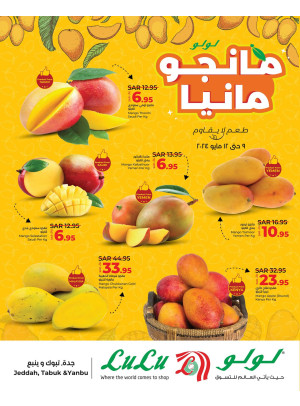 Mango Mania - Jeddah, Tabuk & Yanbu