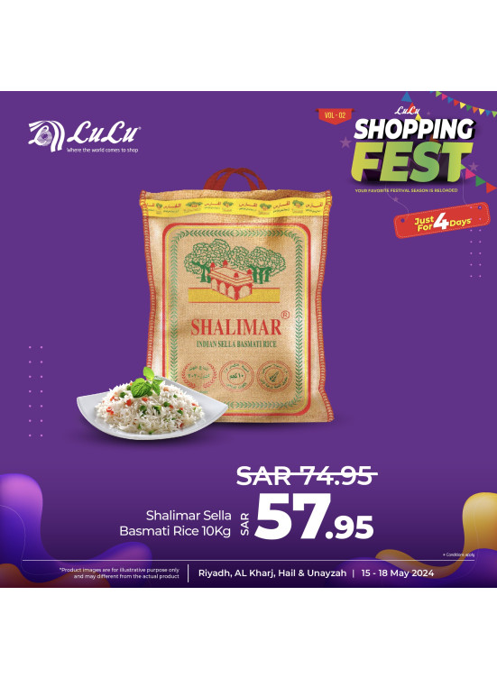 4 Days Shopping Fest, Vol 2 - Riyadh, Hail & Al Kharj
