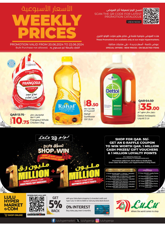 Weekly Prices