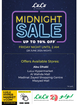 Midnight Sale - Abu Dhabi