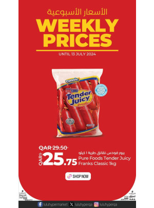Weekly Prices, Vol 4