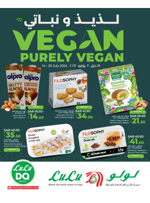 Vegan Week Offers - Diplomatic Quarter