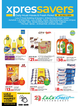 July Savers - Lulu Xpress