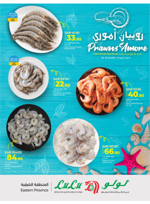 Prawns Amore Special Sale - Eastern Province