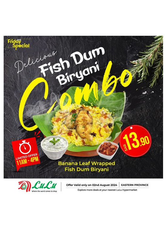 Combo Fish Birayni Deal - Eastern Province