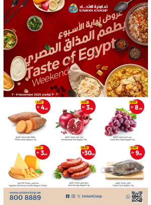 Taste Of Egypt Weekend