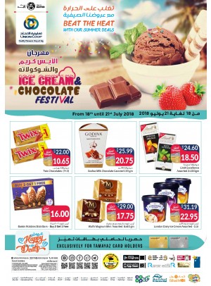 Summer Deals - Ice Cream & Chocolate Festival 