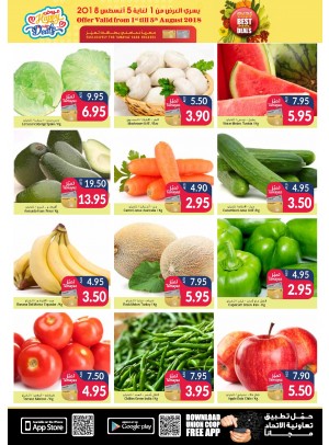 Best Fresh Fruits & Vegetables Deals