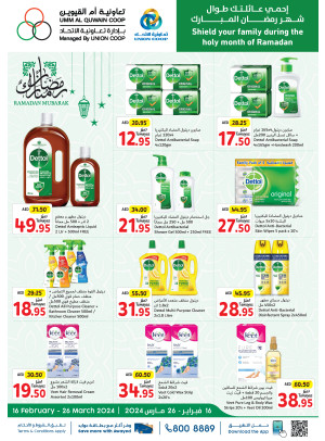 Exclusive Offers on Detergents - Umm Al Quwain
