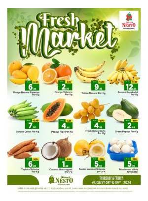 Fresh Market Offers - Al Riyadh, Kharj & Buraydah