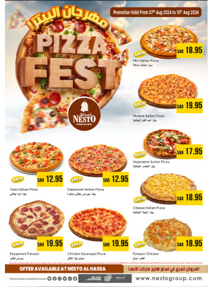 Pizza Fest- Al Ahsa