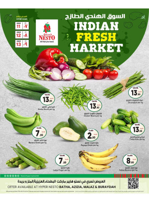 Fresh Indian Market - Azizia, Batha, Malaz & Buraydah