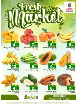 Fresh Market Offers - Al Riyadh, Kharj & Buraydah