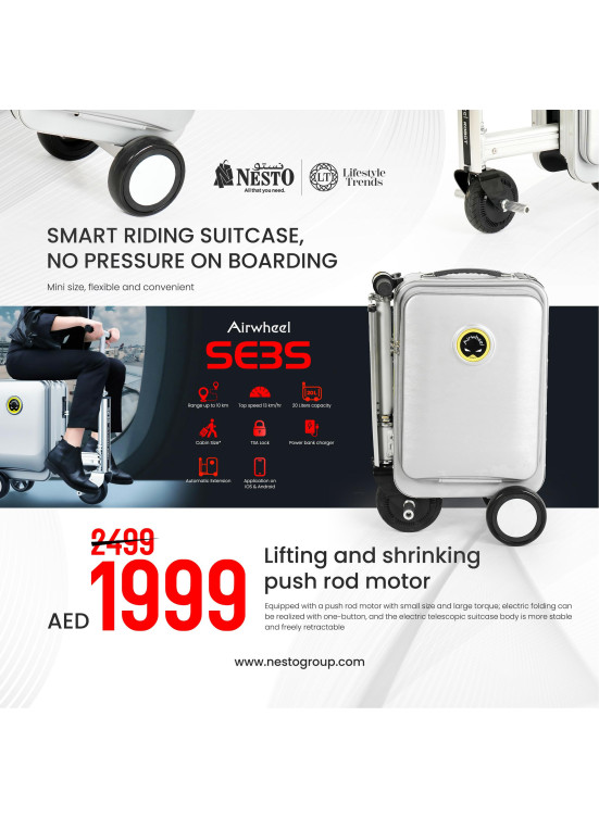 Smart Riding Suitcase