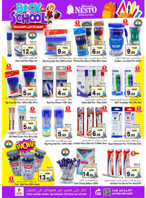 Back to School Offers - Azizia, Batha, Buraydah & Al Kharj