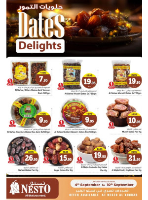 Dates Delights - Al Khobar