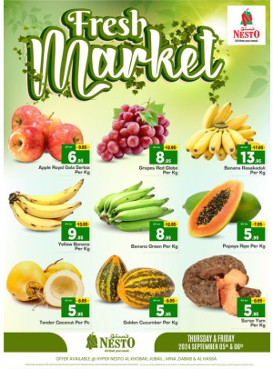 Fresh Market Offers - Al Khobar, Jubail, Mina, Dabab & Al Hassa