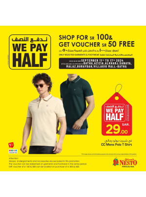 We Pay Half Deals, Vol 2 - Riyadh, Al Kharj & Buraydah