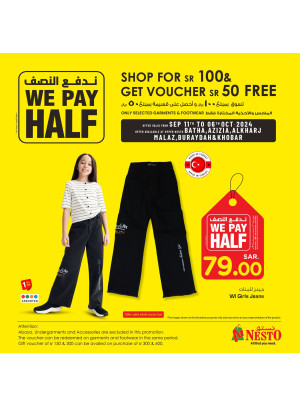 We Pay Half Deals, Vol 3 - Riyadh, Al Kharj & Buraydah