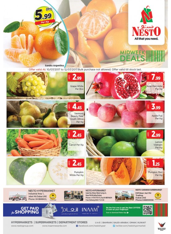 Midweek Deals - Dubai