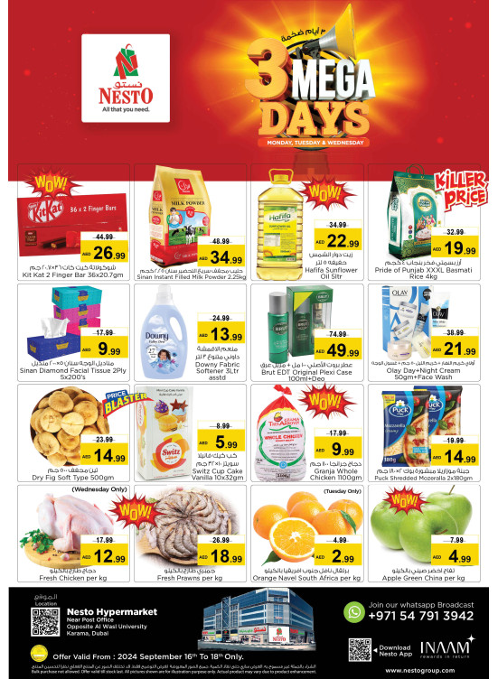 Midweek Deals - Near Karama Post Office, Dubai