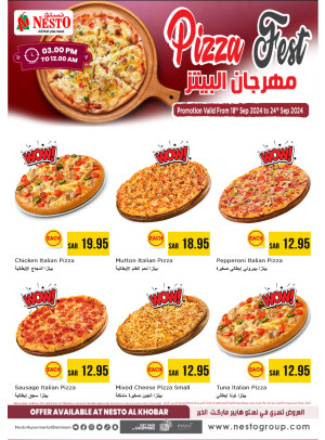 Pizza Fest- Al Khobar